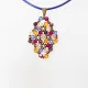 Symphony - Malvina Rhombus S-Purple Leather - 1